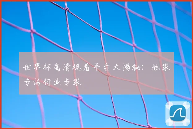 世界杯高清观看平台大揭秘：独家专访行业专家